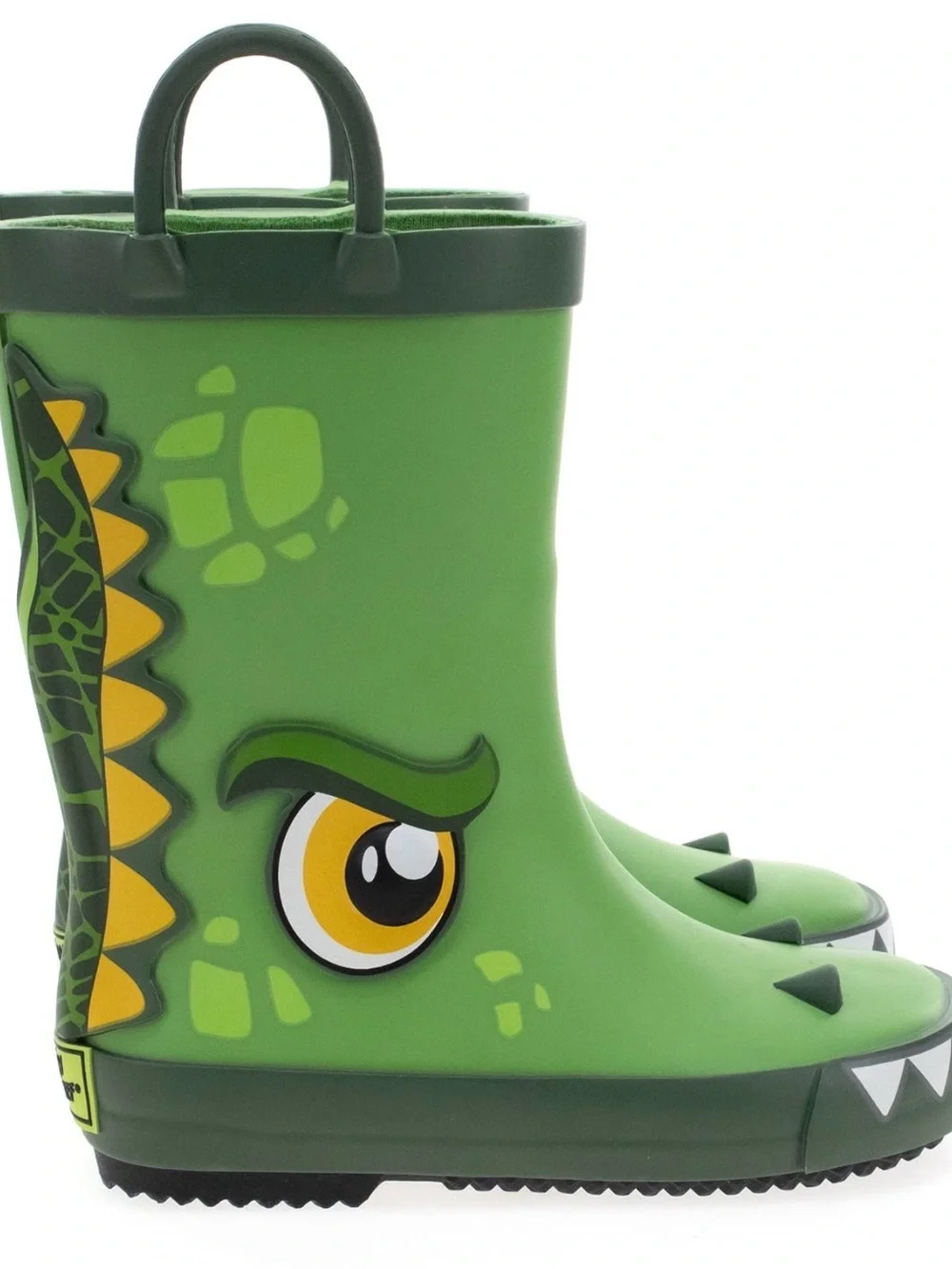 Western Chief Green Dinosaur Rain Boots for Kids